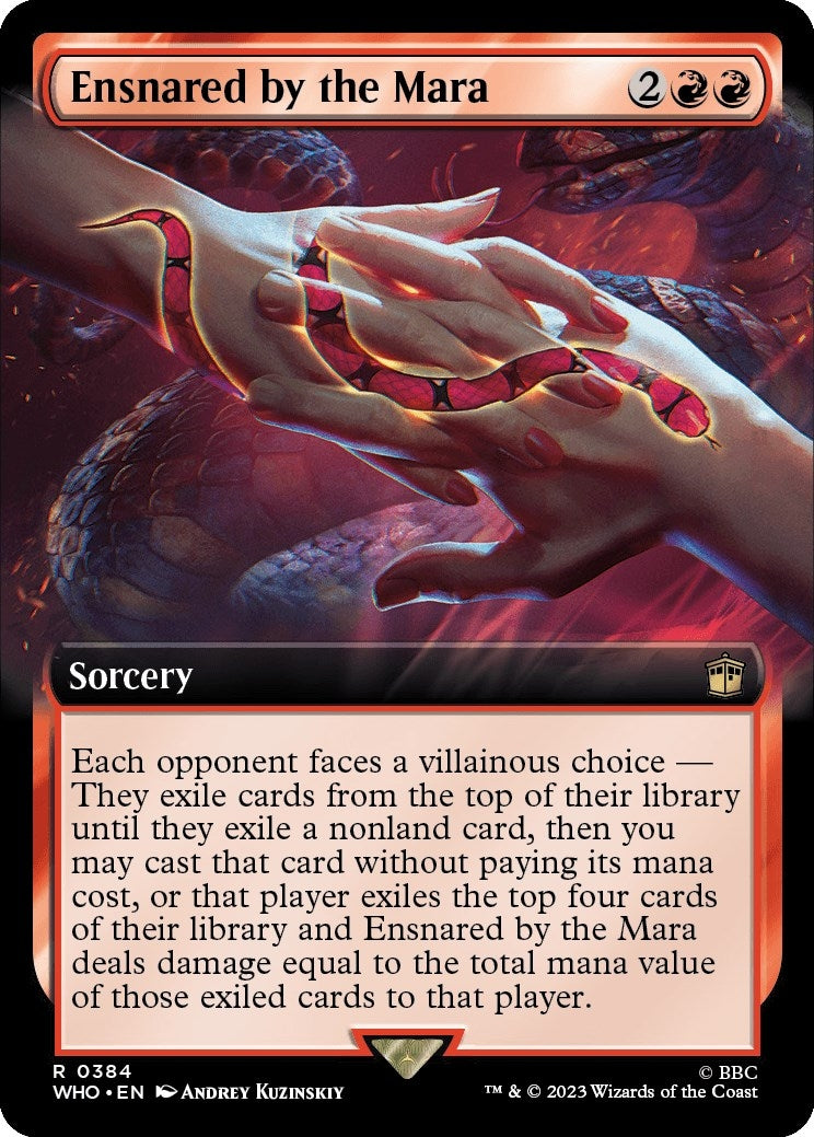Image for Ensnared by the Mara (Extended Art) (384) - Magic: The Gathering