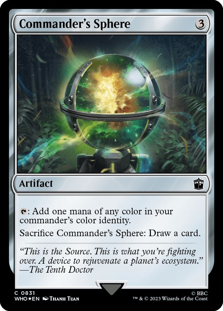 Image for Commander's Sphere (Surge Foil) (831) - Magic: The Gathering