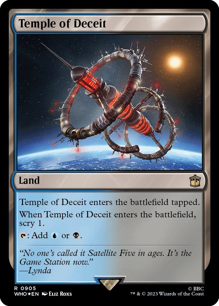 Image for Temple of Deceit (Surge Foil) (905) - Magic: The Gathering