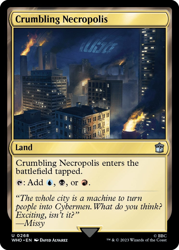 Image for Crumbling Necropolis (268) - Magic: The Gathering