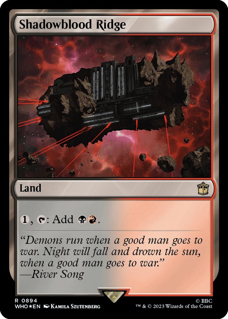 Image for Shadowblood Ridge (Surge Foil) (894) - Magic: The Gathering