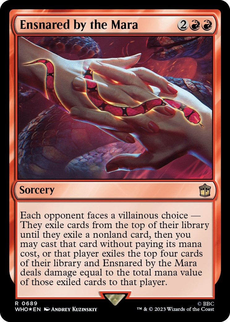 Image for Ensnared by the Mara (Surge Foil) (689) - Magic: The Gathering