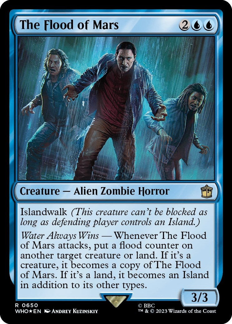 Image for The Flood of Mars (Surge Foil) (650) - Magic: The Gathering