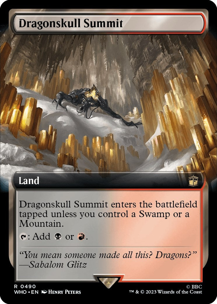 Image for Dragonskull Summit (Extended Art) (490) - Magic: The Gathering