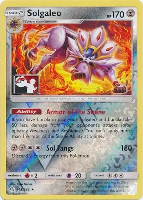 Image for Solgaleo (142/236) (PR) - Pokemon