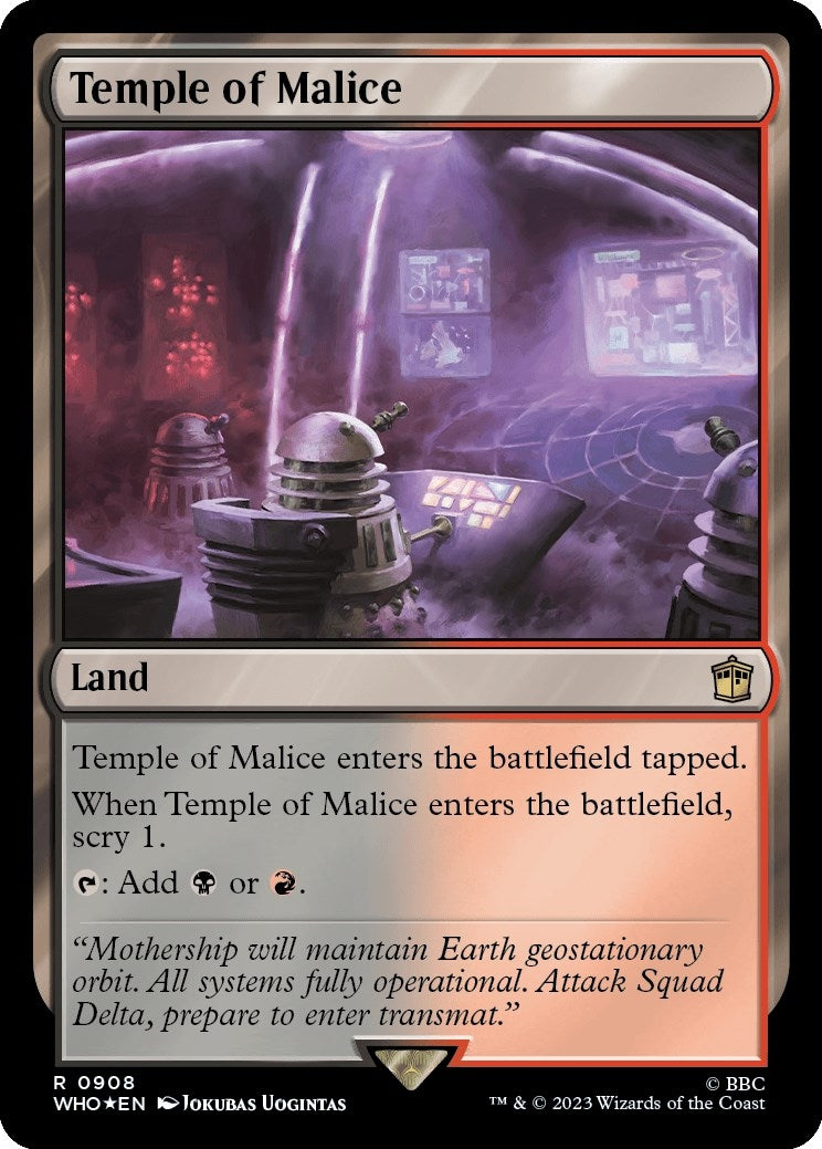 Image for Temple of Malice (Surge Foil) (908) - Magic: The Gathering