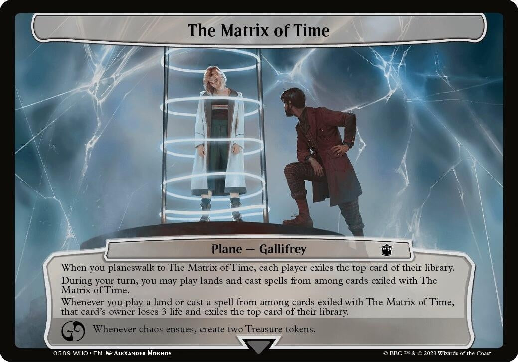 Image for The Matrix of Time (589) - Magic: The Gathering