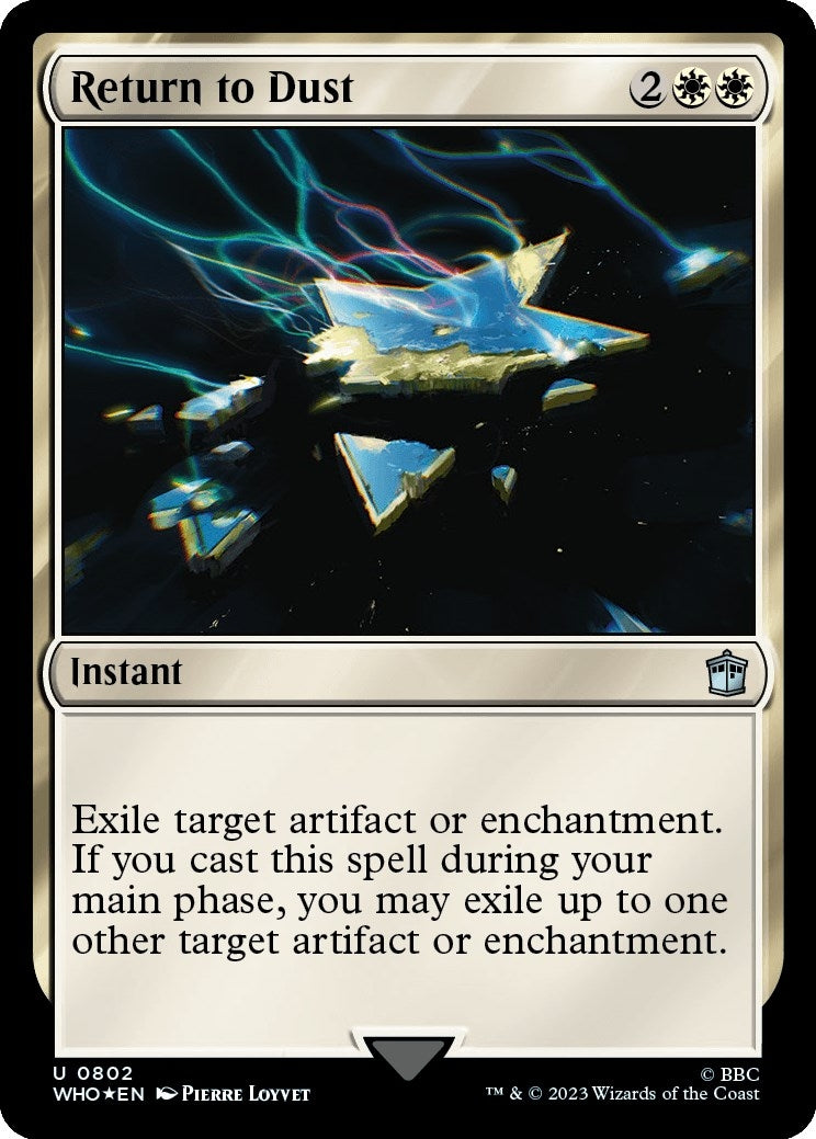 Image for Return to Dust (Surge Foil) (802) - Magic: The Gathering