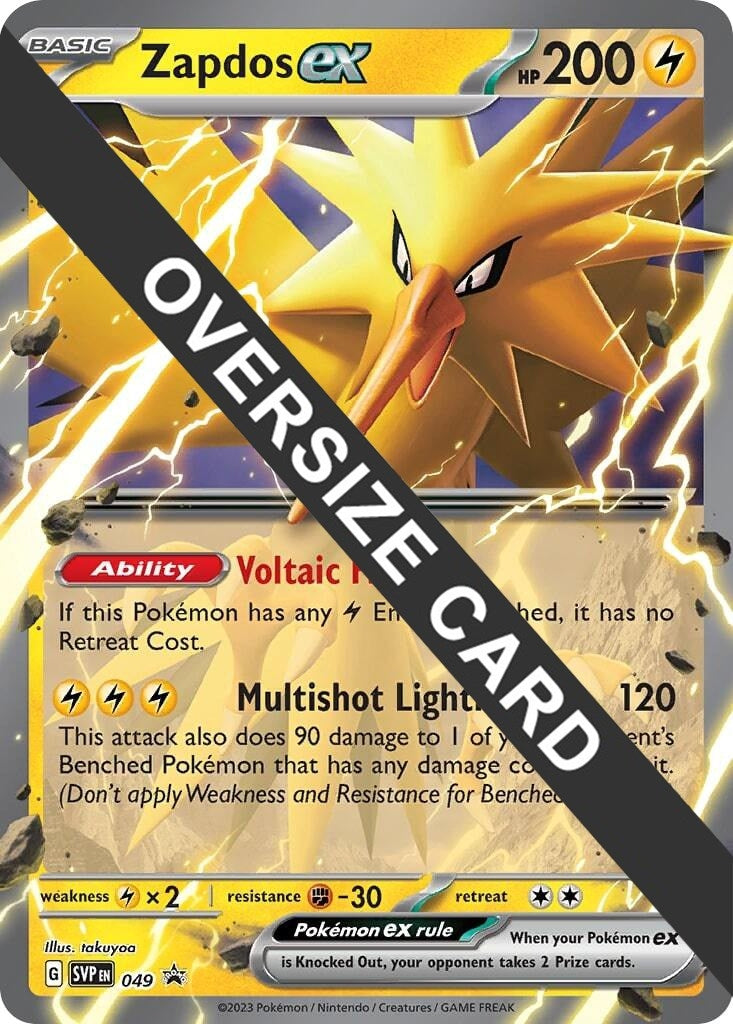 Image for Zapdos ex - 049 (049) (PR) - Pokemon