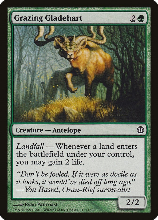 Image for Grazing Gladehart (11) (DDH) - Magic: The Gathering