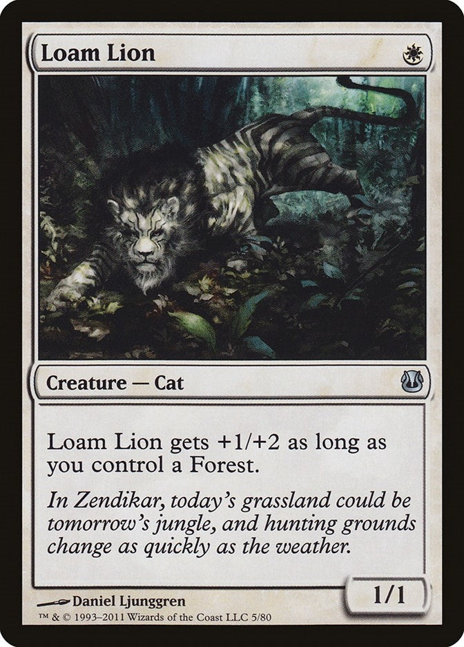 Image for Loam Lion (5) - Magic: The Gathering