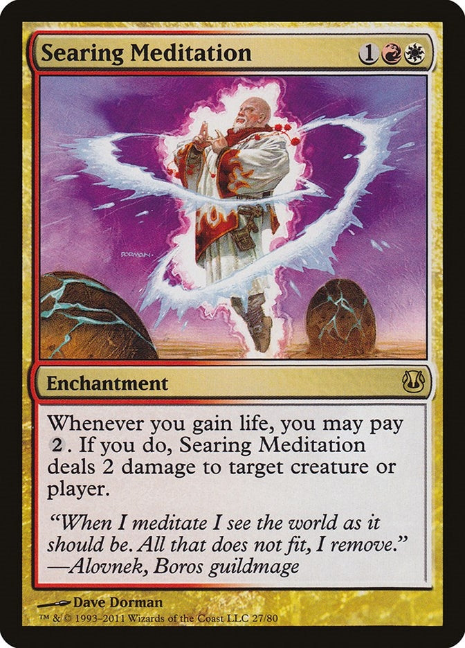 Image for Searing Meditation (27) - Magic: The Gathering