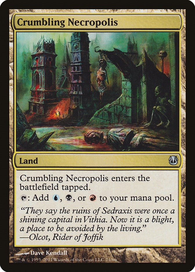 Image for Crumbling Necropolis (74) (DDH) - Magic: The Gathering