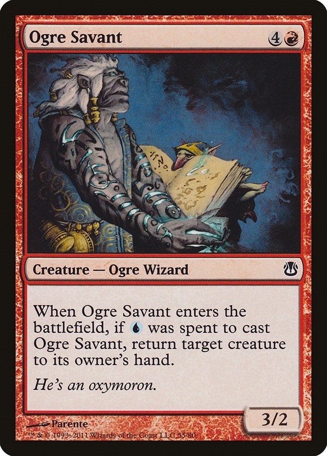 Image for Ogre Savant (55) - Magic: The Gathering