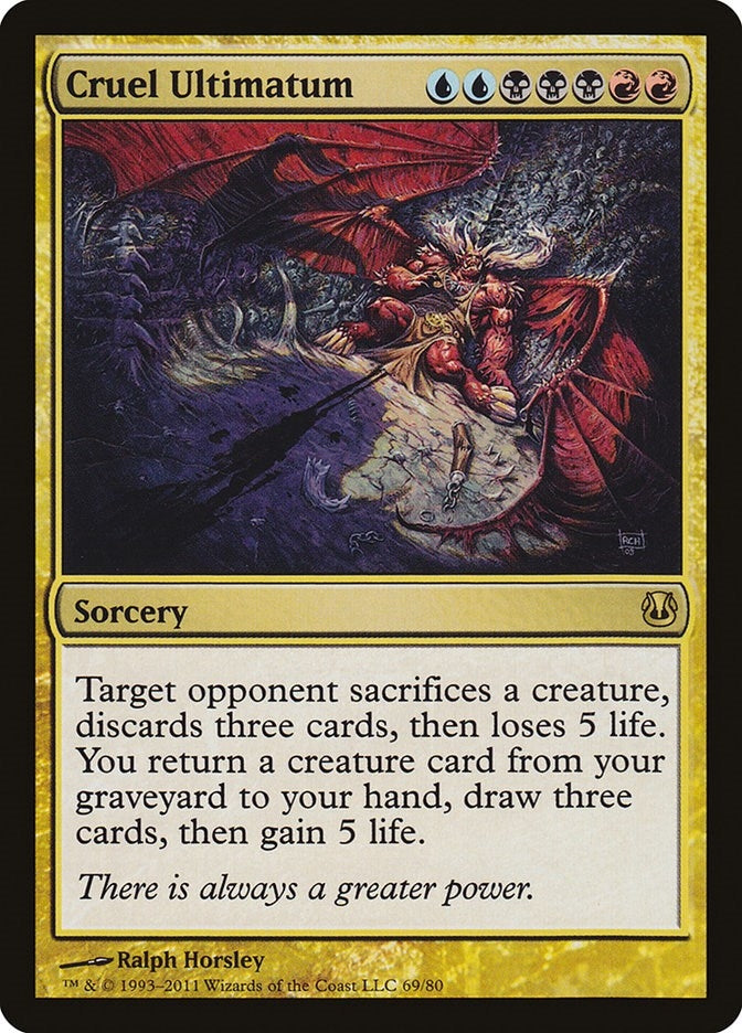 Image for Cruel Ultimatum (69) (DDH) - Magic: The Gathering