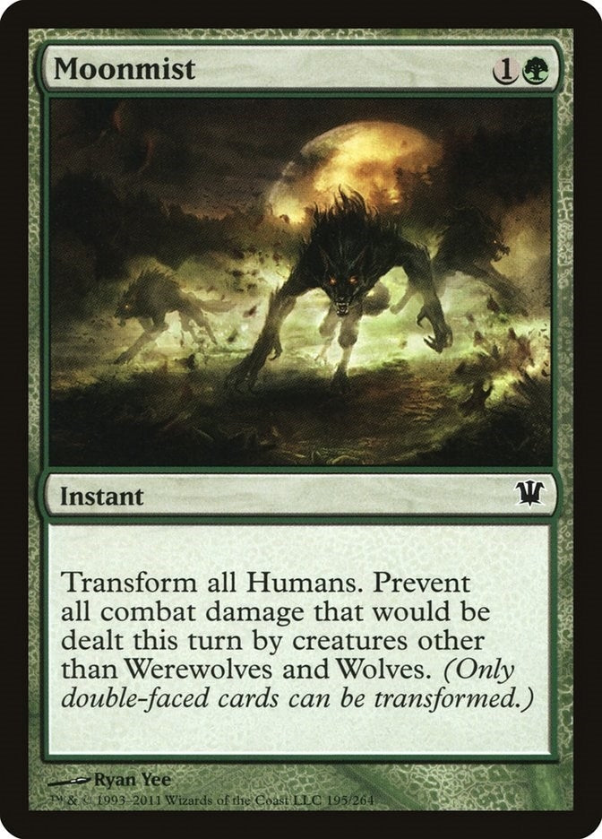 Image for Moonmist (195) - Magic: The Gathering