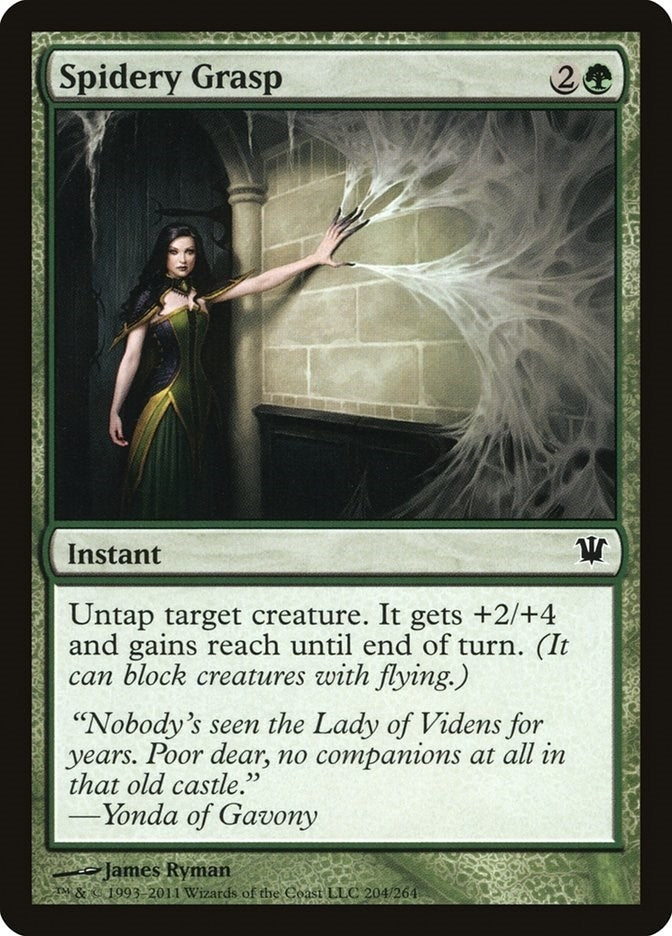 Image for Spidery Grasp (204) - Magic: The Gathering