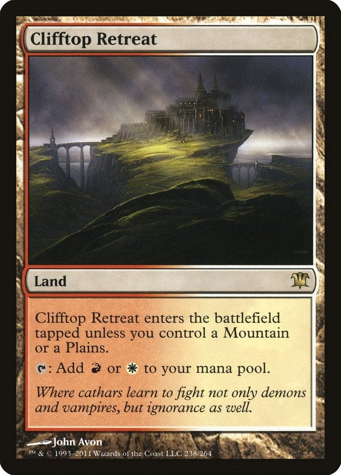 Image for Clifftop Retreat (238) - Magic: The Gathering