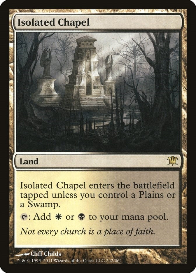 Image for Isolated Chapel (242) - Magic: The Gathering