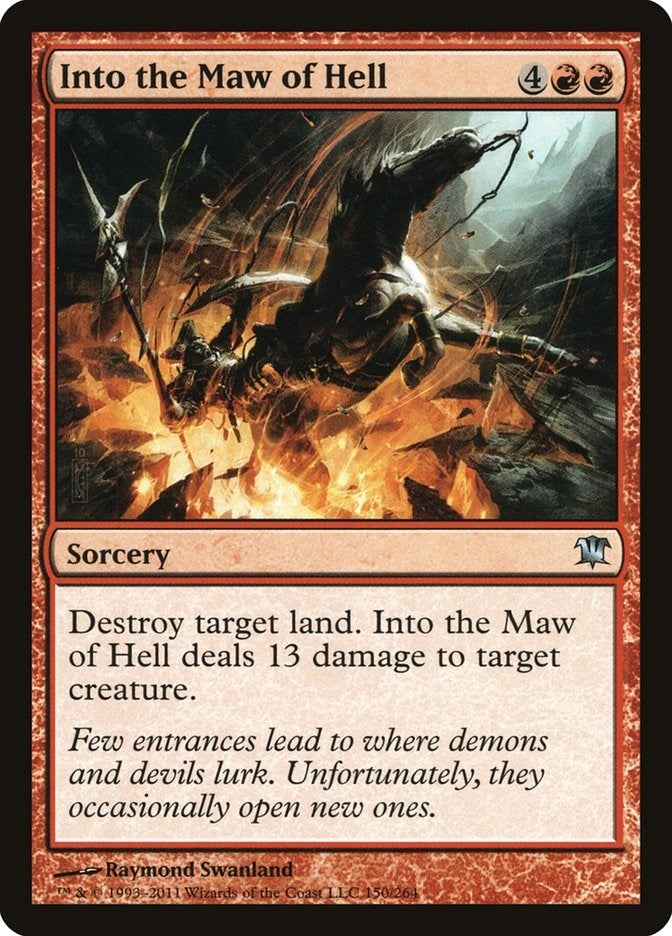 Image for Into the Maw of Hell (150) - Magic: The Gathering