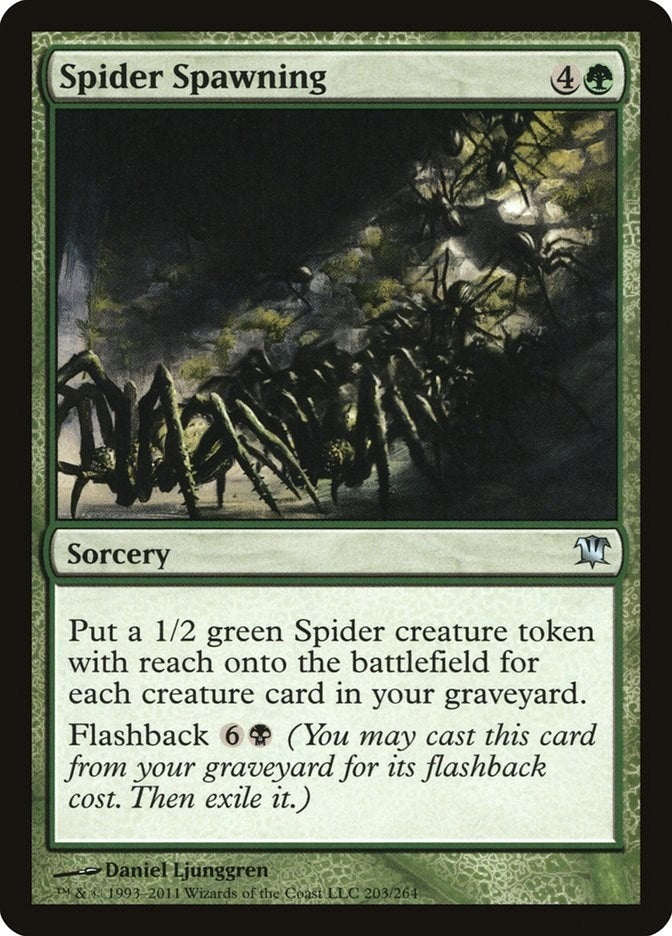 Image for Spider Spawning (203) - Magic: The Gathering