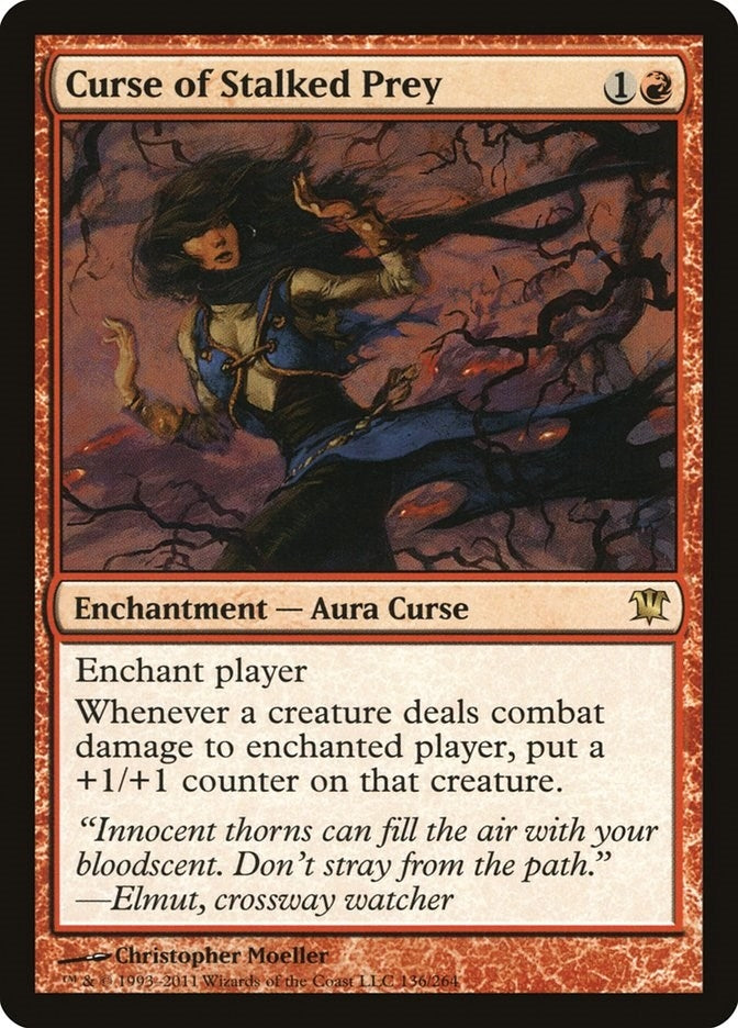 Image for Curse of Stalked Prey (136) - Magic: The Gathering