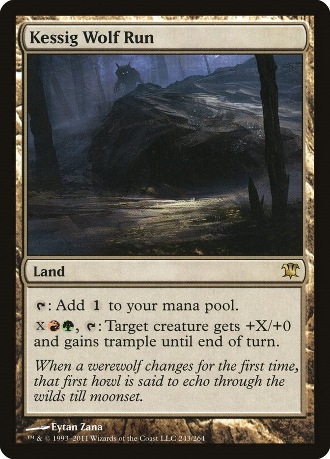 Image for Kessig Wolf Run (243) - Magic: The Gathering