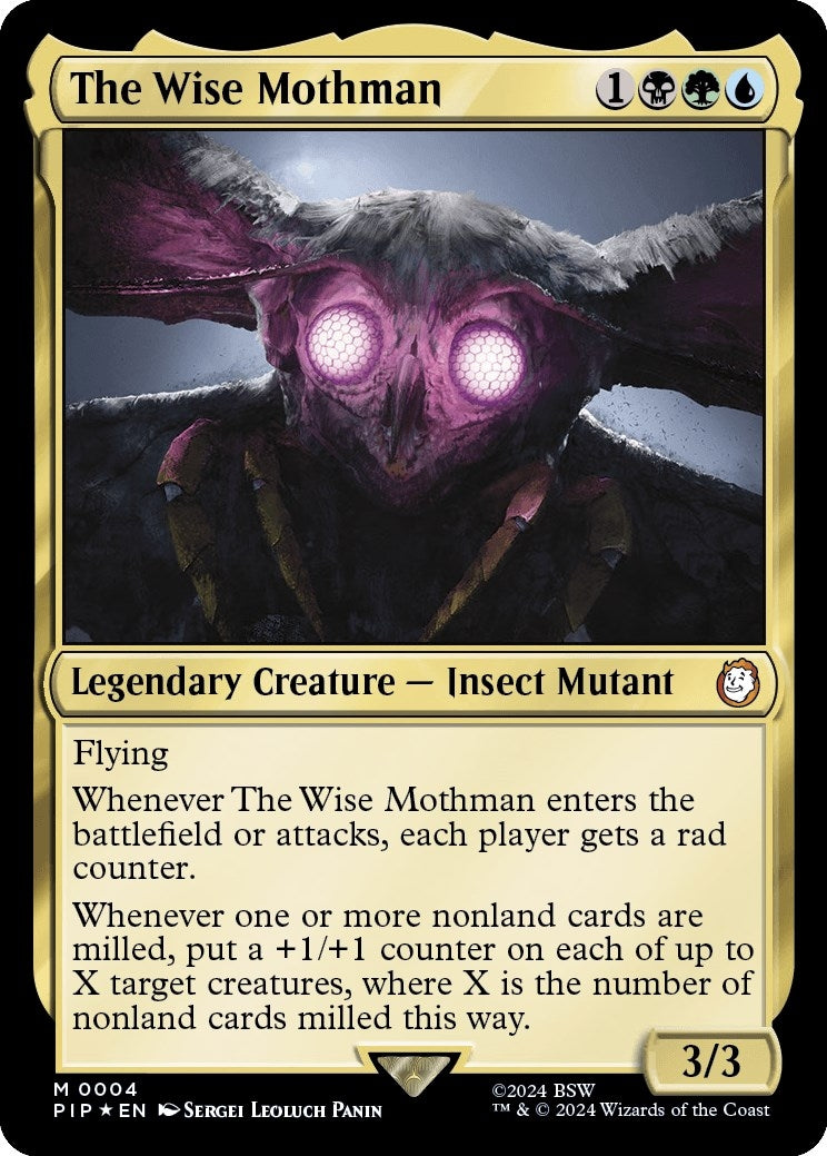 Image for The Wise Mothman (4) - Magic: The Gathering