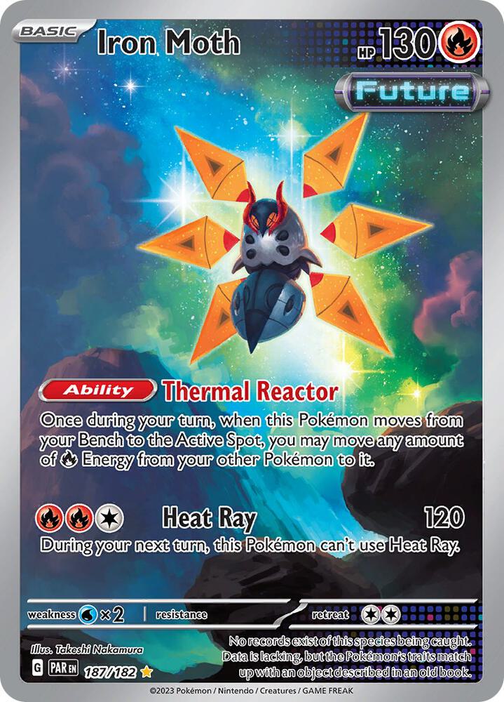 Image for Iron Moth (187/182) (PAR) - Pokemon
