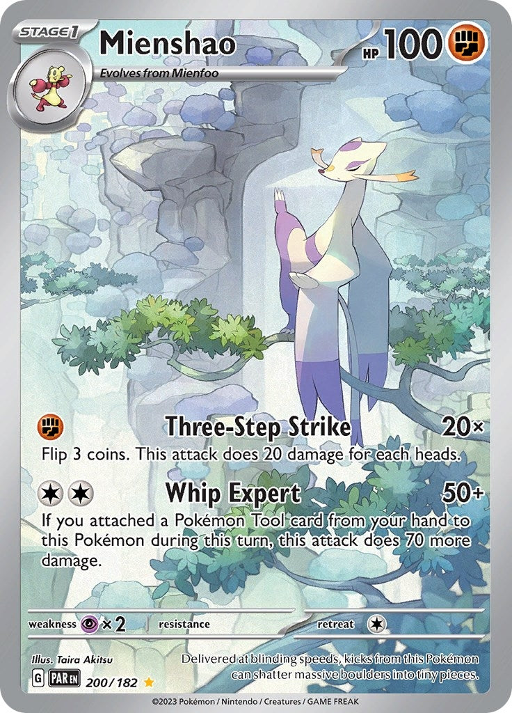 Image for Mienshao (200/182) (PAR) - Pokemon