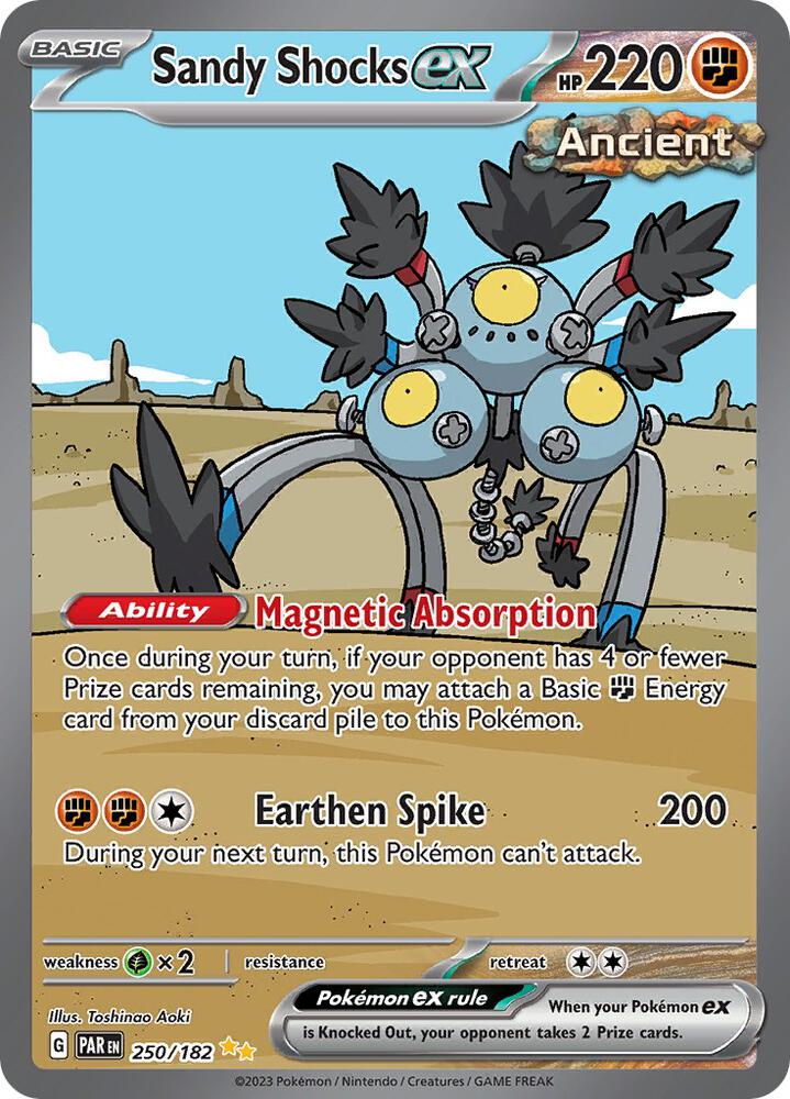 Image for Sandy Shocks ex (250/182) (PAR) - Pokemon