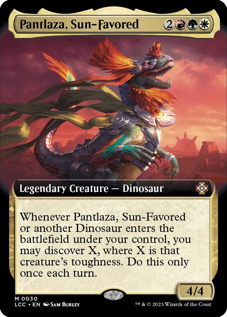 Image for Pantlaza, Sun-Favored (Extended Art) (30) - Magic: The Gathering