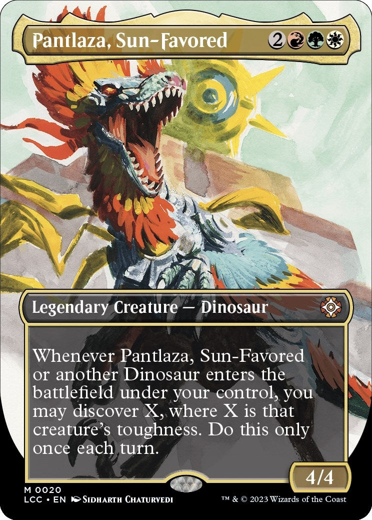 Image for Pantlaza, Sun-Favored (Borderless) (20) - Magic: The Gathering