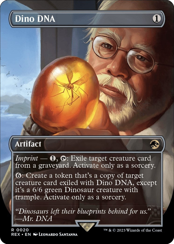 Image for Dino DNA (Borderless) (20) - Magic: The Gathering