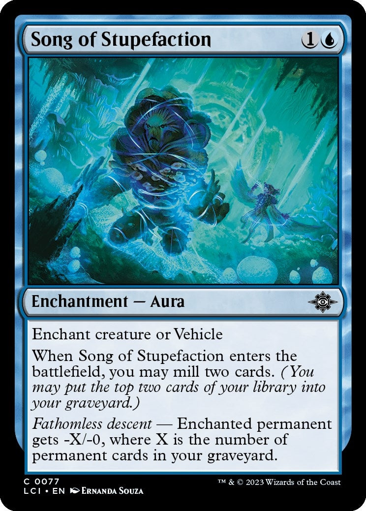 Image for Song of Stupefaction (77) - Magic: The Gathering