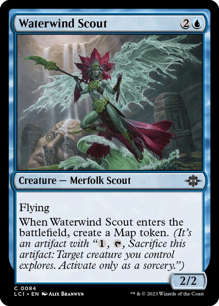 Image for Waterwind Scout (84) - Magic: The Gathering