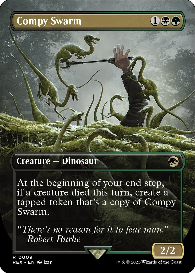 Image for Compy Swarm (Borderless) (9) - Magic: The Gathering