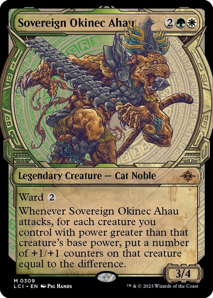 Image for Sovereign Okinec Ahau (Showcase) (309) - Magic: The Gathering