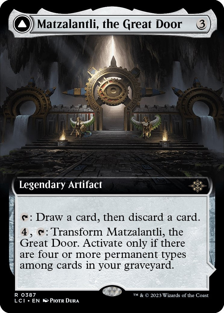 Image for Matzalantli, the Great Door (Extended Art) (387) - Magic: The Gathering