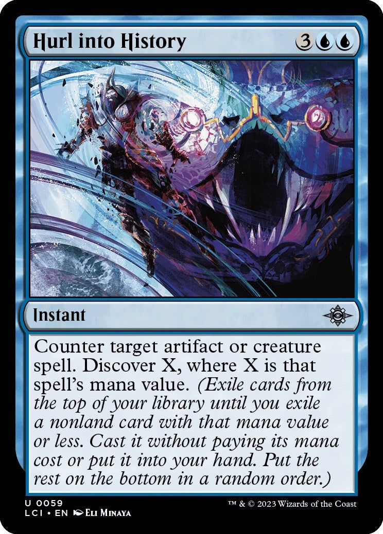 Image for Hurl into History (59) - Magic: The Gathering