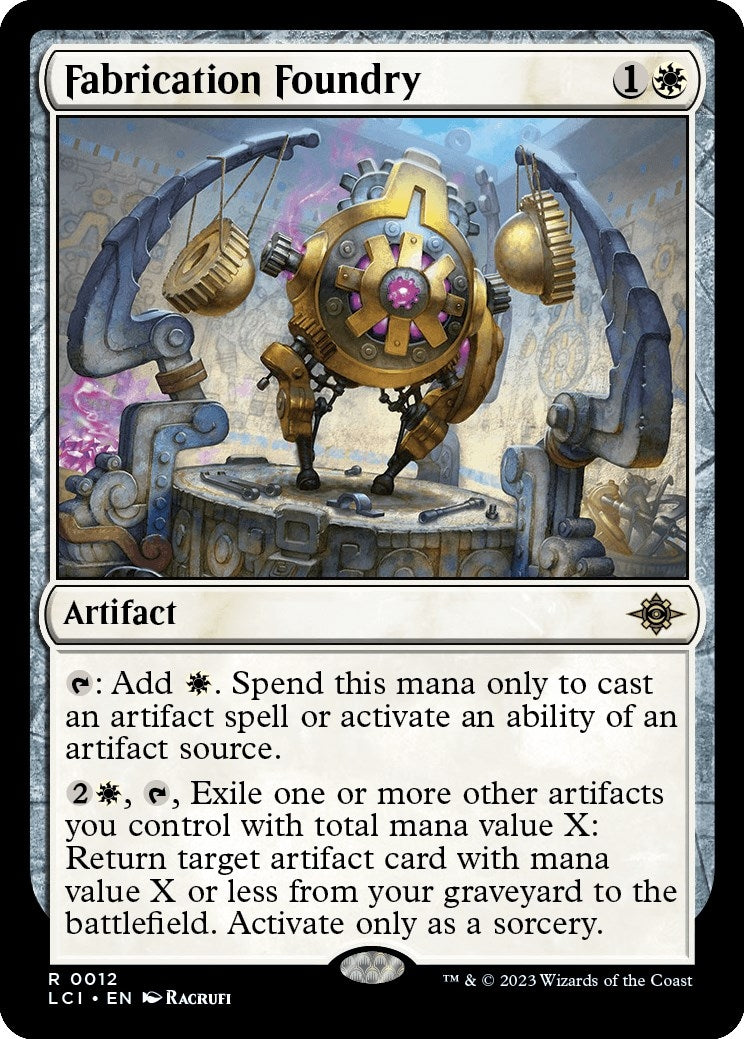 Image for Fabrication Foundry (12) (LCI) - Magic: The Gathering