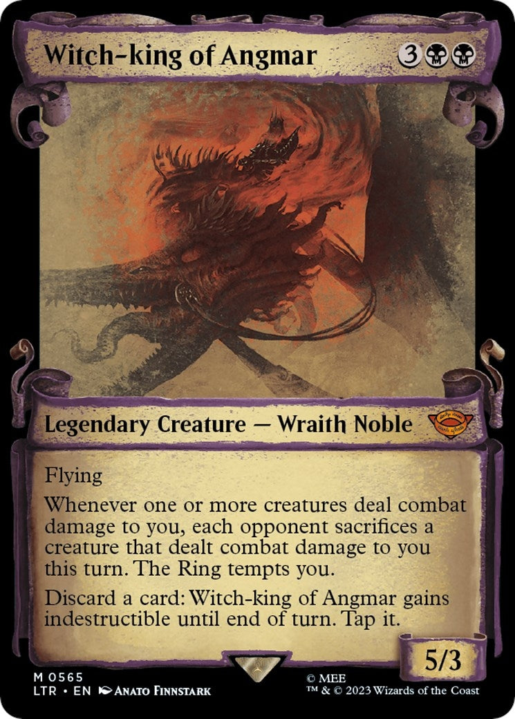 Image for Witch-king of Angmar (Showcase Scrolls) (565) - Magic: The Gathering