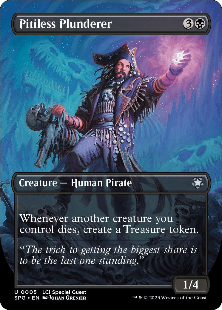 Image for Pitiless Plunderer (Borderless) (5) - Magic: The Gathering
