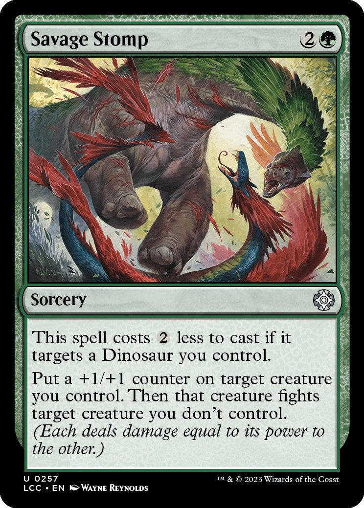 Image for Savage Stomp (257) (LCC) - Magic: The Gathering