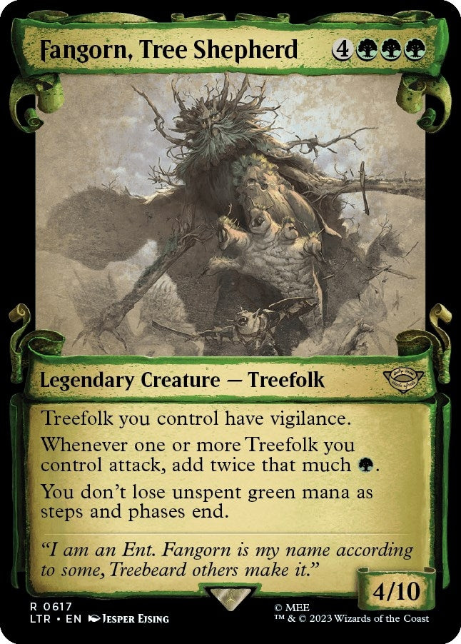Image for Fangorn, Tree Shepherd (Showcase Scrolls) (617) - Magic: The Gathering
