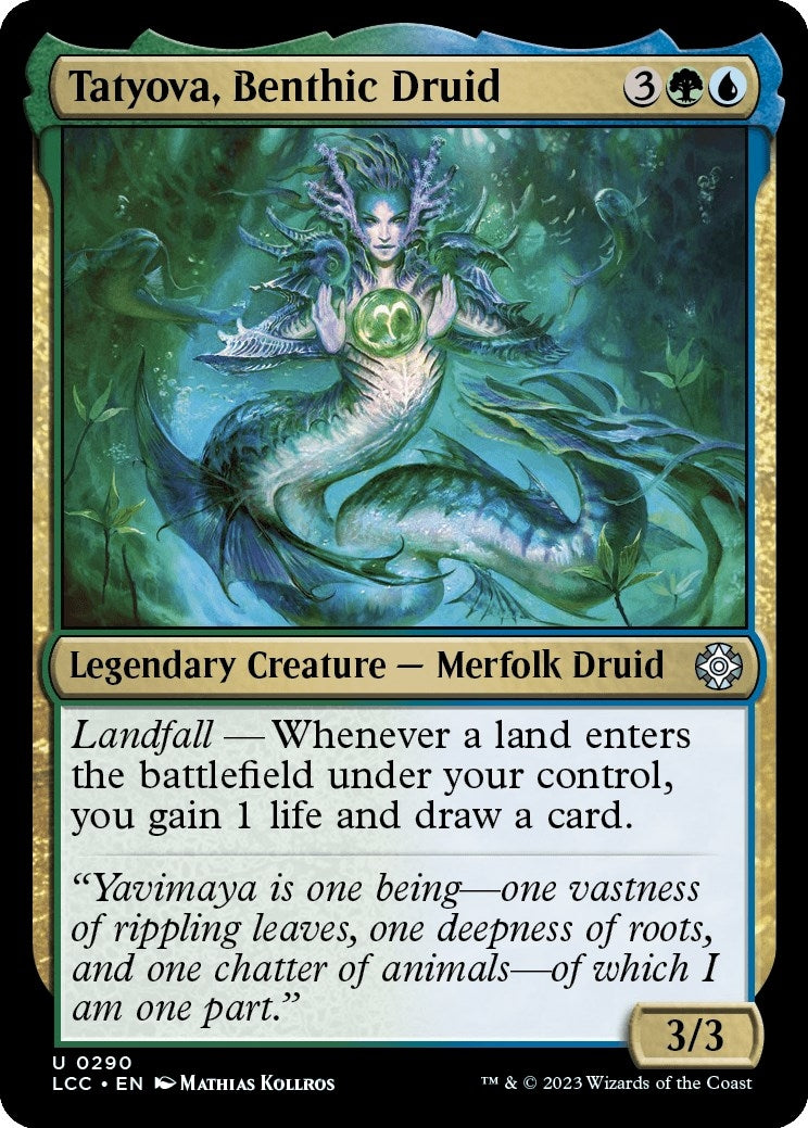 Image for Tatyova, Benthic Druid (290) - Magic: The Gathering