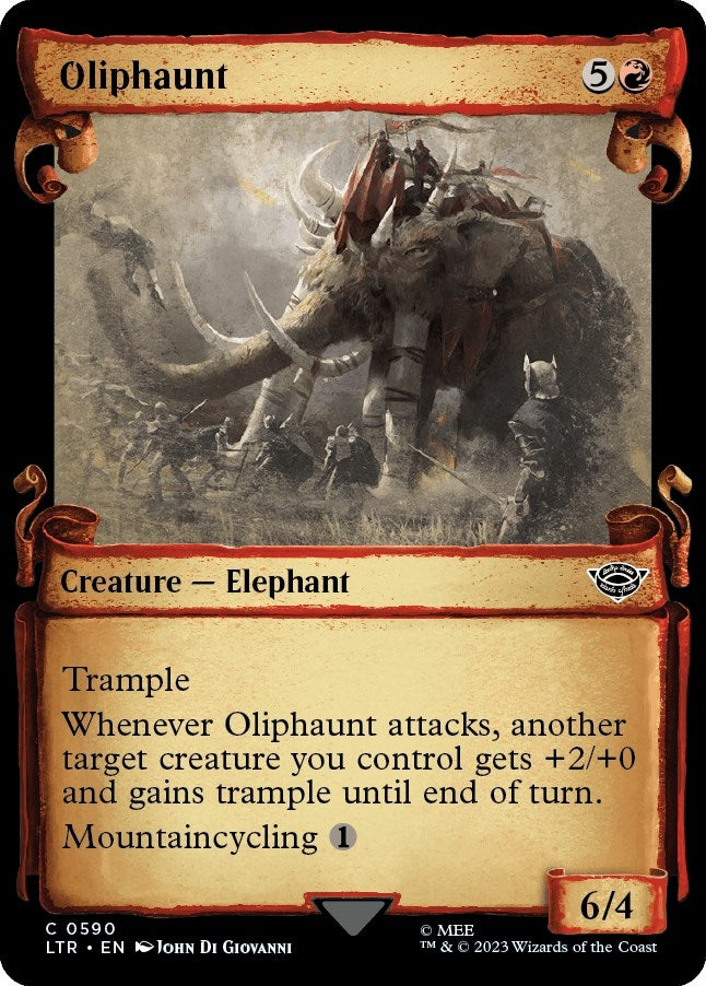 Image for Oliphaunt (Showcase Scrolls) (590) - Magic: The Gathering