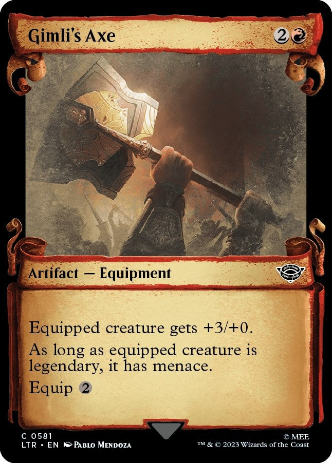 Image for Gimli's Axe (Showcase Scrolls) (581) - Magic: The Gathering