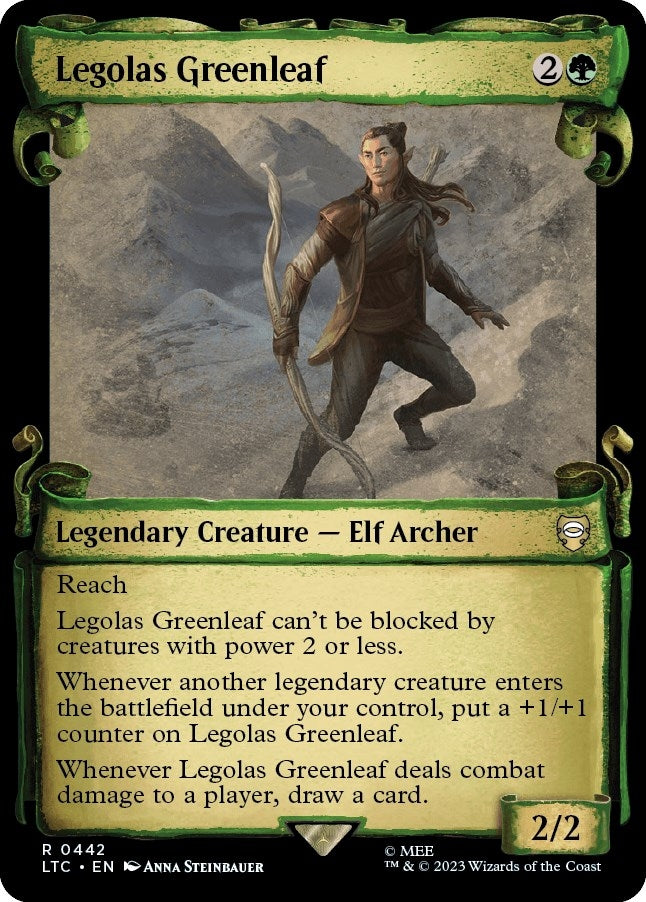 Image for Legolas Greenleaf (Showcase Scrolls) (442) - Magic: The Gathering