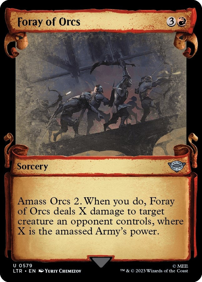 Image for Foray of Orcs (Showcase Scrolls) (579) - Magic: The Gathering